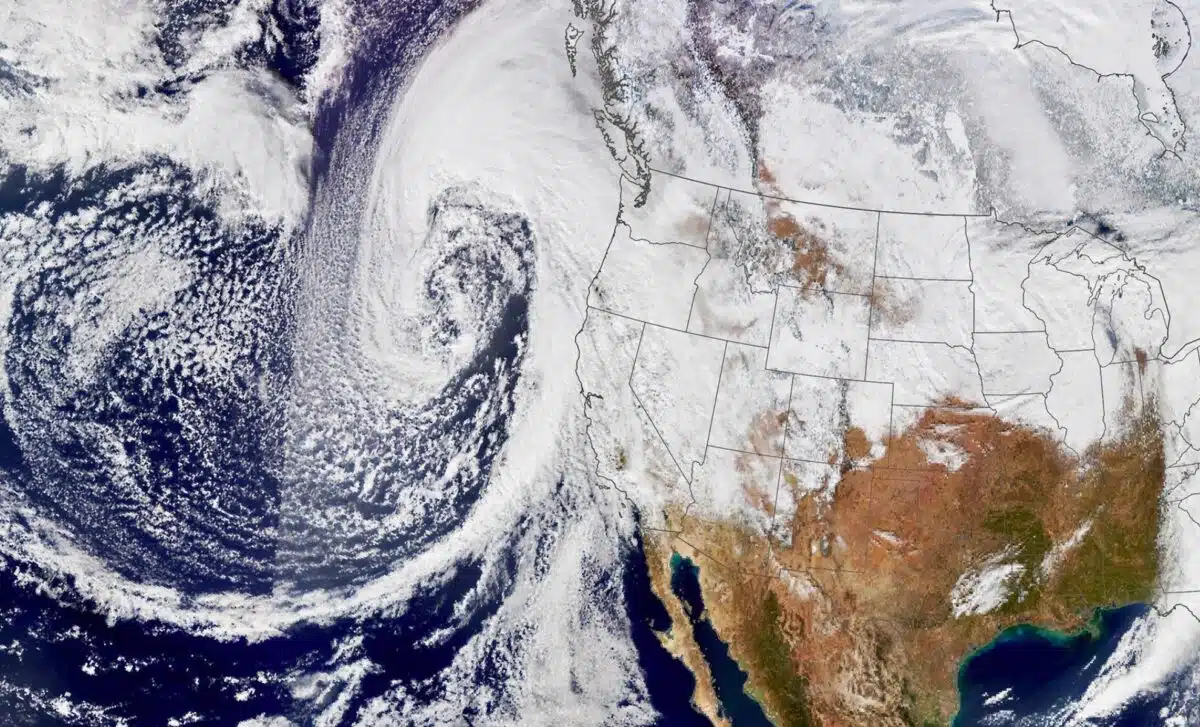 Bomb Cyclone And Atmospheric River In The Pacific Northwest