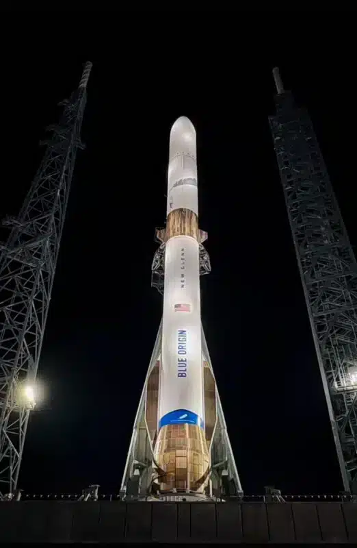 Jeff Bezos’ Blue Beginning Showcases New Glenn Rocket at Cape Canaveral Forward of Its Flight (Photograph)